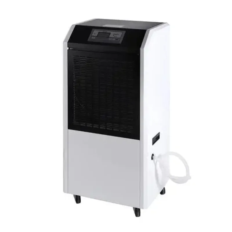 90-Liter dehumidifier up to 6000 square feet for continuous dehumidification of shopping malls