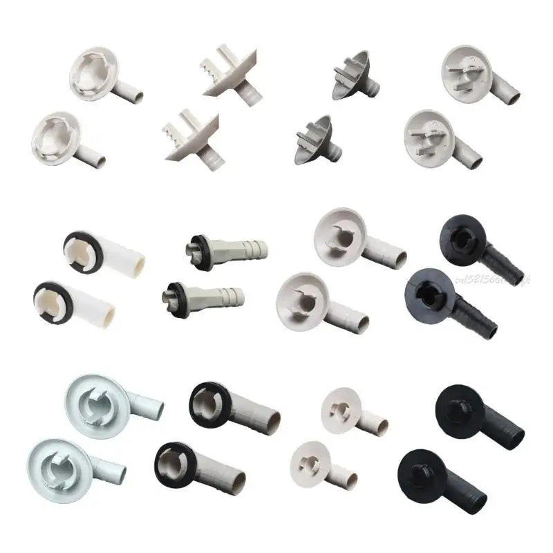 27RB 2PCS Universal Airconditioner Afvoeruitsluiting Connector elleboog Fitting Easy Install