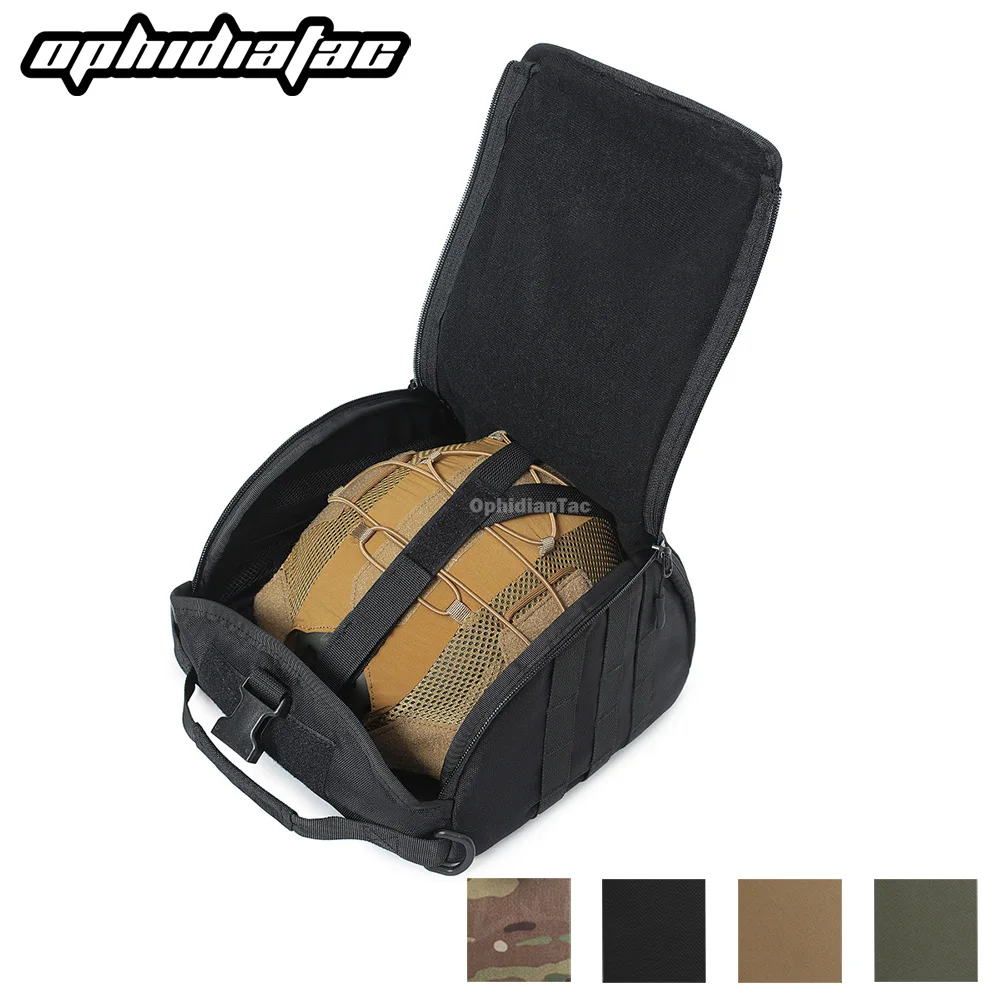 OPHIDIAN Multi-Purpose Molle Storage Carrying Bag for Sport Hunting Shooting Combat Helmet