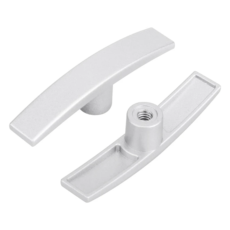 

2Pcs Aluminum T Handle Replacement For Valterra Dump Valve Handle, RV Waste Valve Handle T1003-6MN