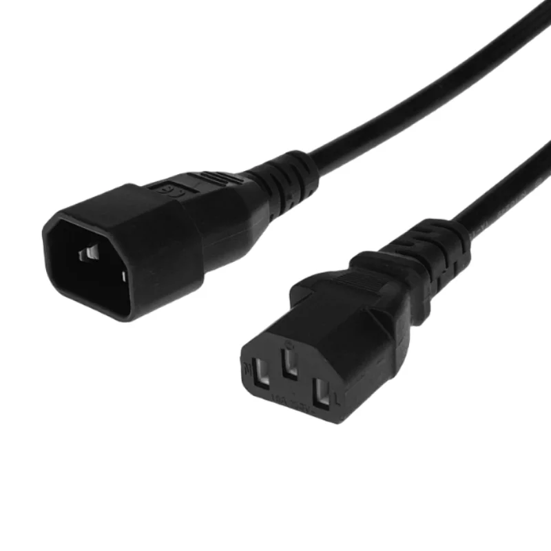 IEC C14 to C13 Cisco UPS Power Cord 0.3m 0.5M 1M  IEC C13 C14 Power Supply Cable For PC Computer Monitor PDU DMX DJ Stage Light