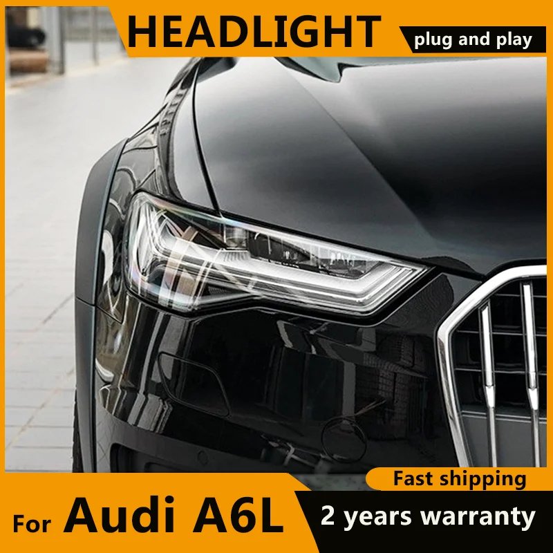 

Matrix LED Head lamps For Audi A6 C7 2012 2013 2014 2015 2016 2017 2018 A6L LED Headlights Day Running Lights turn signal Lights