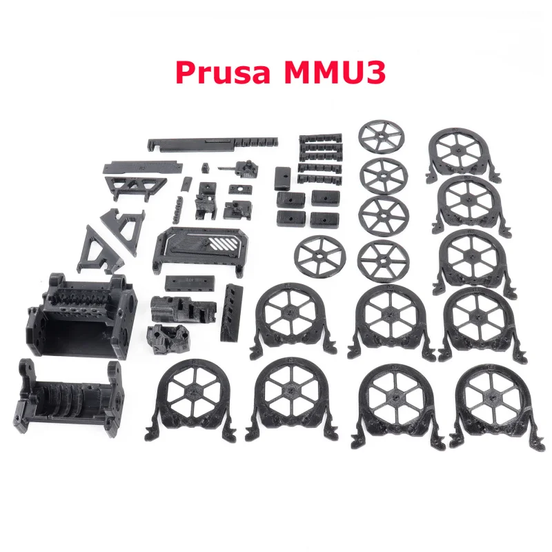 

Prusa I3 MK3S+ MMU3 Multi Jet Multi Color PETG FDM Parts Full Kit