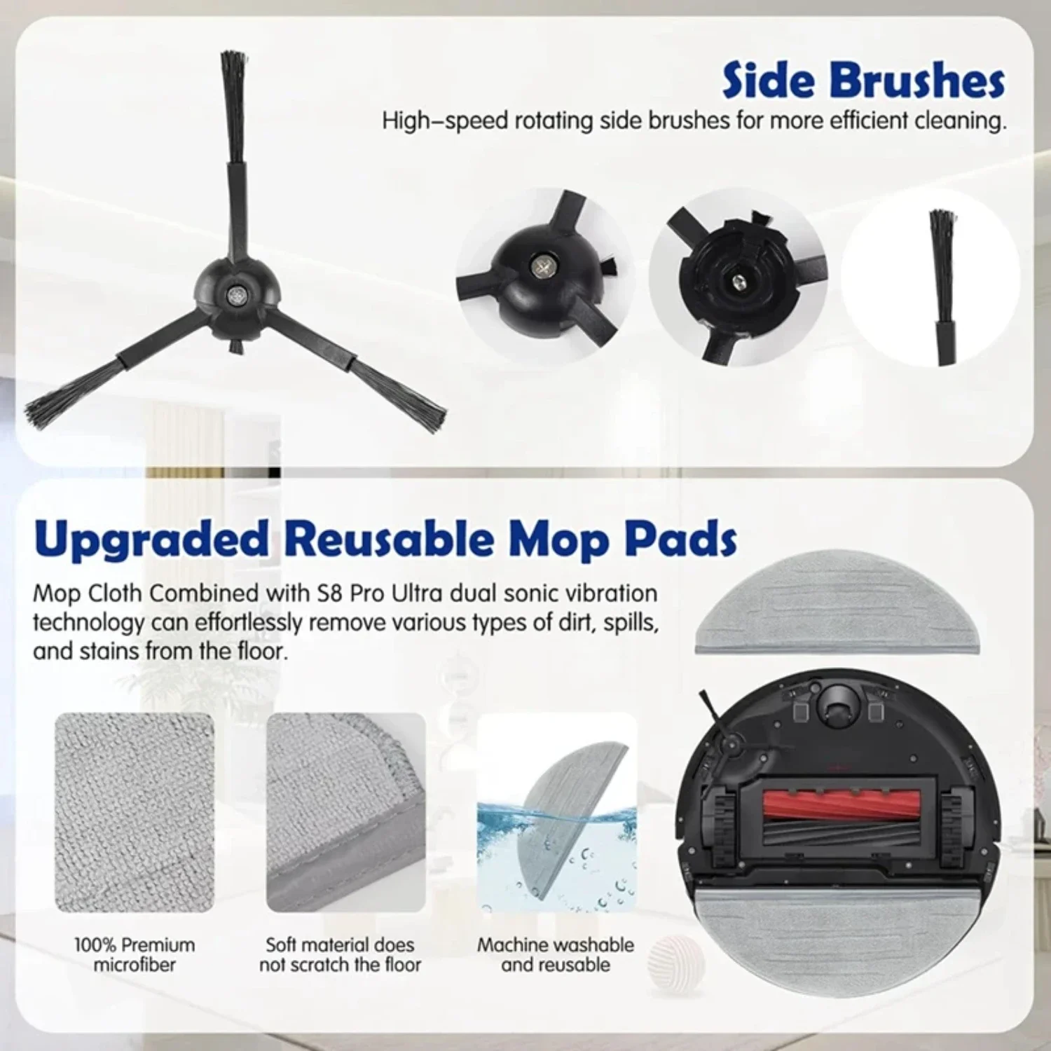 Experience the Unbeatable and High-Performance S8 Pro Ultra Robot Vacuum Cleaner - Ultimate Cleaning Power Promotion! Get the Be