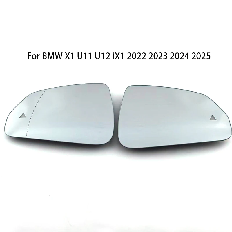 

Auto Heated Blind Spot Warning Rear Mirror Glass For BMW X1 U11 U12 iX1 2022 2023 2024 2025