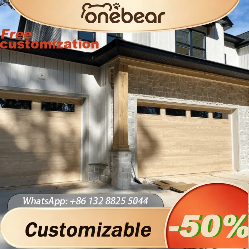 Any Size Custom Fully Automatic Remote Control Rolling Garage Door Aluminum Alloy Modern Warehouse Villa Silent Safety Door