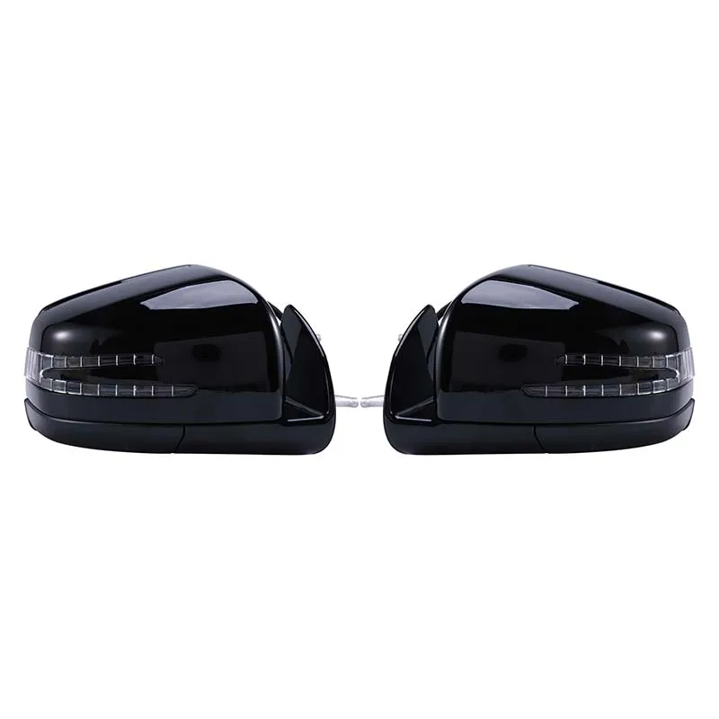 For 2005-2011 Mercedes Benz W164 X164 ML GL Class Power Rear View Mirror Side Door Mirror Assembly Black