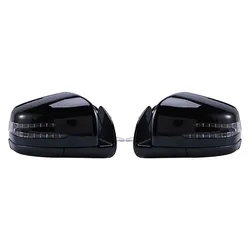 For 2005-2011 Mercedes Benz W164 X164 ML GL Class Power Rear View Mirror Side Door Mirror Assembly Black