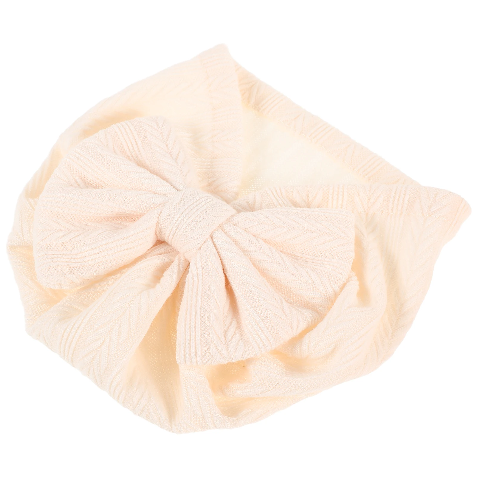 

Baby Turban Hat Newborn Beanie Pure Color Wheat Ear Bow Cotton Infant Cap Summer Toddler Headwrap Bows Girls Bonnet