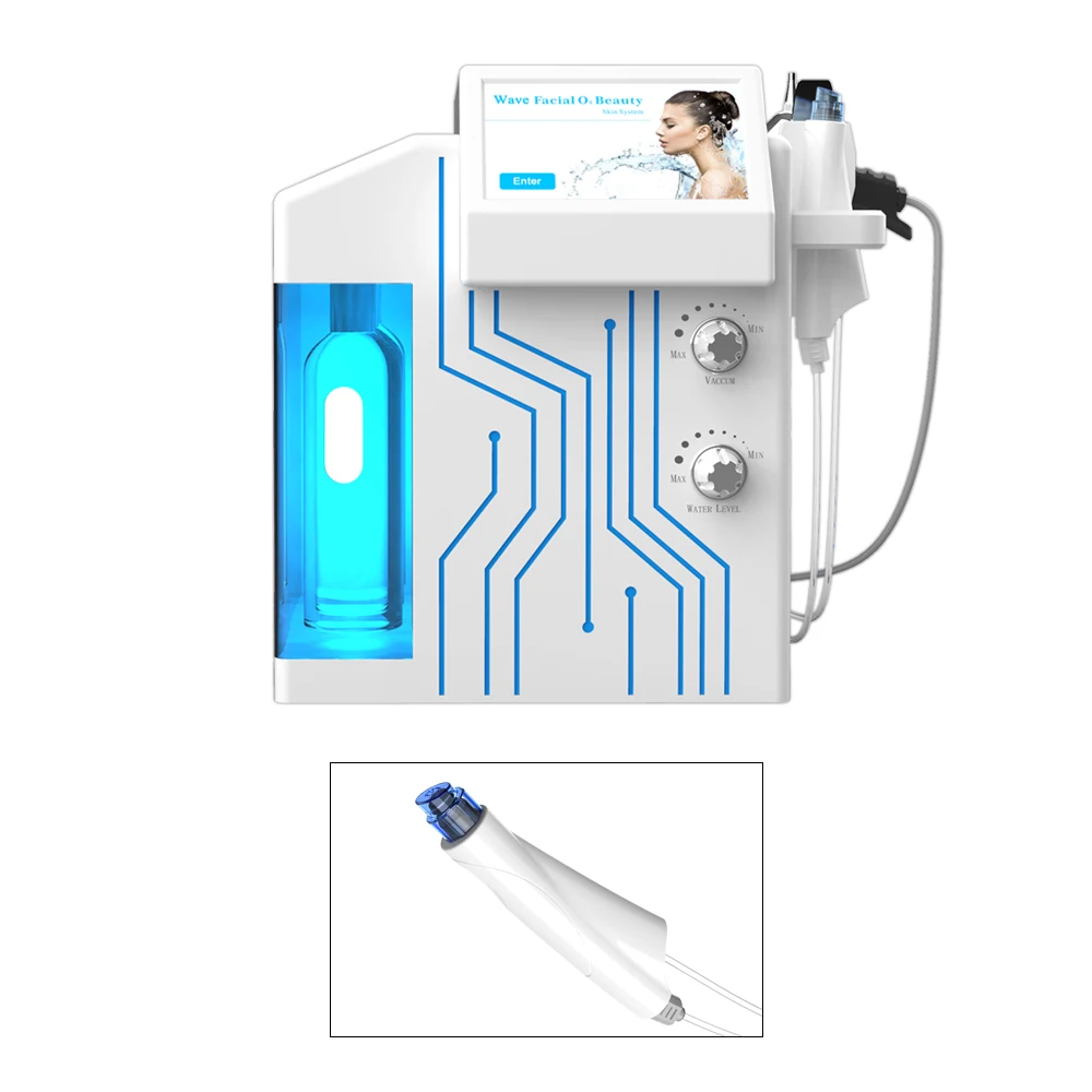 2024 nowy 4 w 1 H2O2 Hydro dermabrazja Lifting twarzy odmładzanie twarzy mikrodermabrazja wody urządzenie kosmetyczne wielobiegunowe