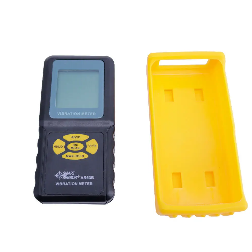 AR63B Smart Sensor Digital Vibration Meter Vibration Gauge Vibration Analyzer Range 0.1~199.9M/s