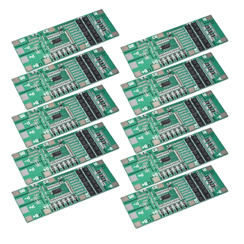 

CABE-Li-литиевая батарея 6S 40A 24V 18650 Защитная плата Солнечное освещение Bms Pcb с балансом для скутера Ebike 10 шт.