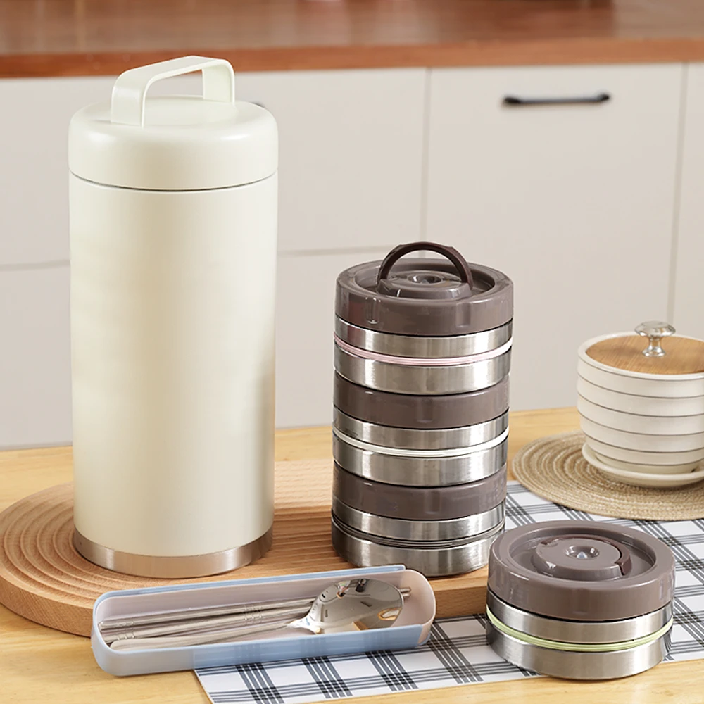 

75oz Large Capacity Straight Cup Food Flask Stainless Steel Vacuum Insulated Food Container Thermos Lunch Box for Hot Cold Food