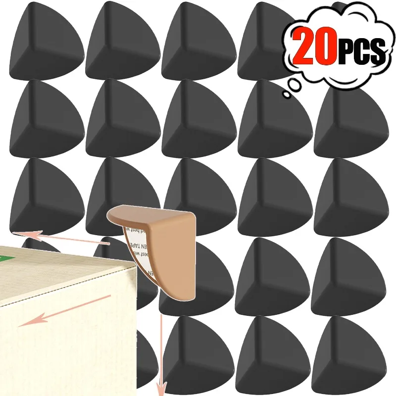 

Baby Safety Right-angle Protector Self-adhesive Anti-collision Corner Cover Soft Table Chair Jewelry Box Corner Edge Protector
