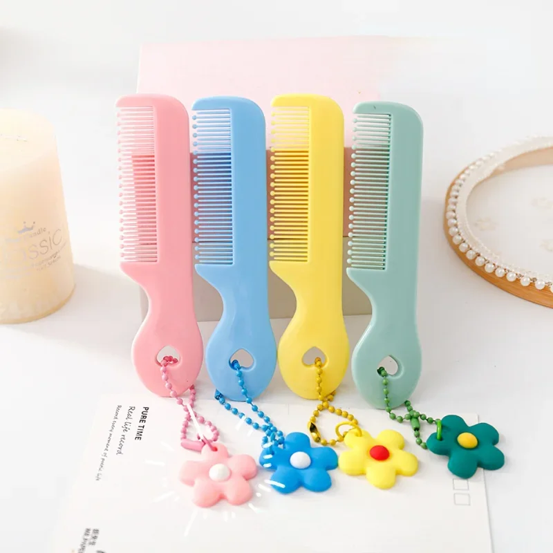 

1pc Cute Mini Combs for Baby Girls Boys Cartoon Animal Floral Hair Brushes Kids Children Protable for Travel