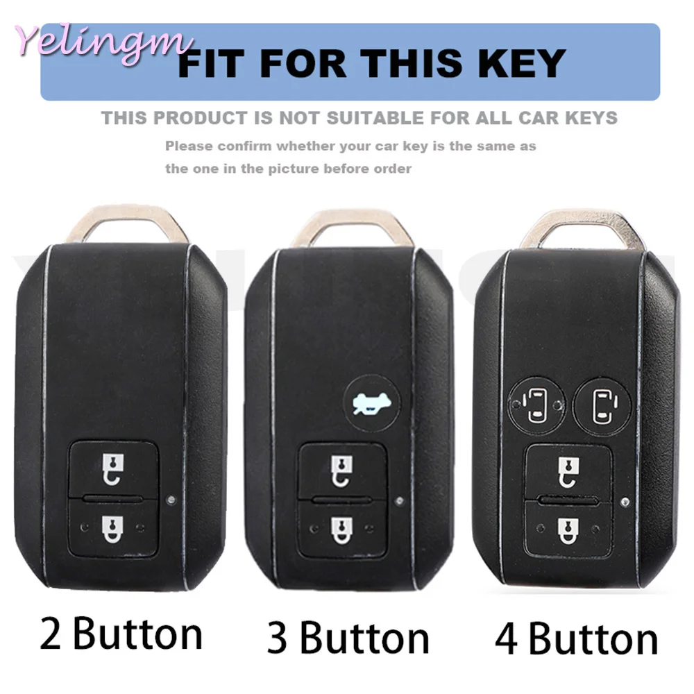 Shell Holder Auto Shell Fob Transparent TPU Car Remote Key Case Cover For Suzuki Swift Wagon Jimny Sierra Spacia Protector Bag