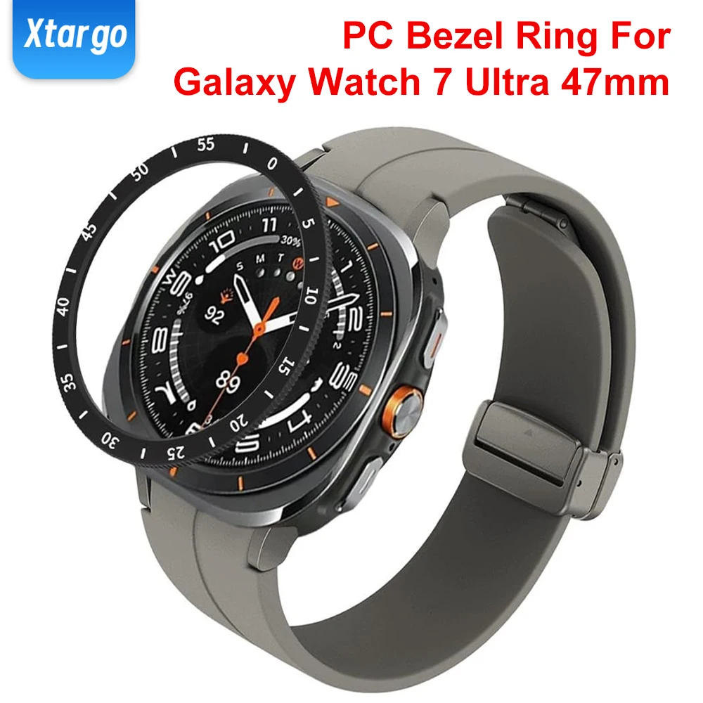 ​​Plastic Bezel Ring for Samsung Galaxy Watch 7 Ultra 47mm PC Scale Rotation Circle New Product For Galaxy Watch Ultra Bezel Rin