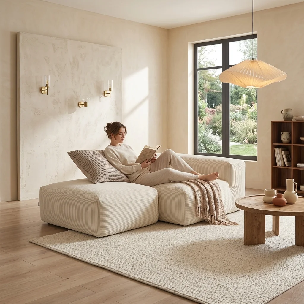 Durable Modular Living Room  Furniture Sofa Wholesale Boneless Couch Cost Effective Sectional Sofa