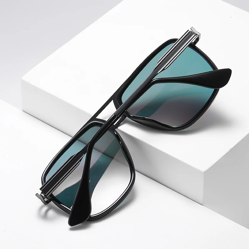 Metal UV400 Myopia Sunglasses Men Polarized Fashion Anti Glare Driving Nearsighted Sunglasses With Diopters 0 -0.5 -0.75 To -6.0