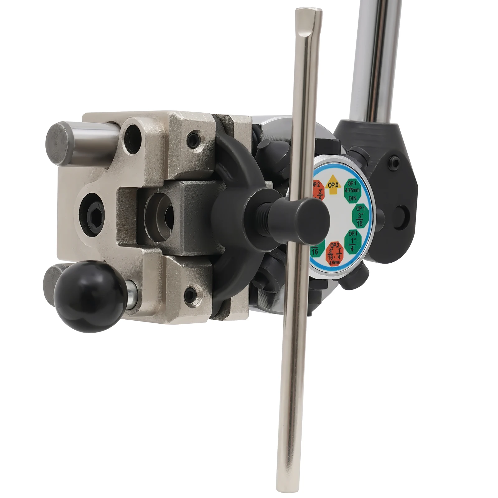 أداة حرق الفرامل شديدة التحمل — مقاومة للارتداء/الصدأ، تناسب أنابيب الصلب/النحاس/الألومنيوم علامات القالب الشفاف، DIY يوفر رسوم الورش