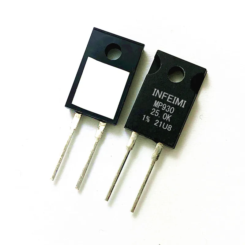 

MP930-25.0K 1% MP930-30.0K 1% MP930-30.0R 1% Non-inductive thick film precision resistor(5PCS)TO220F-2