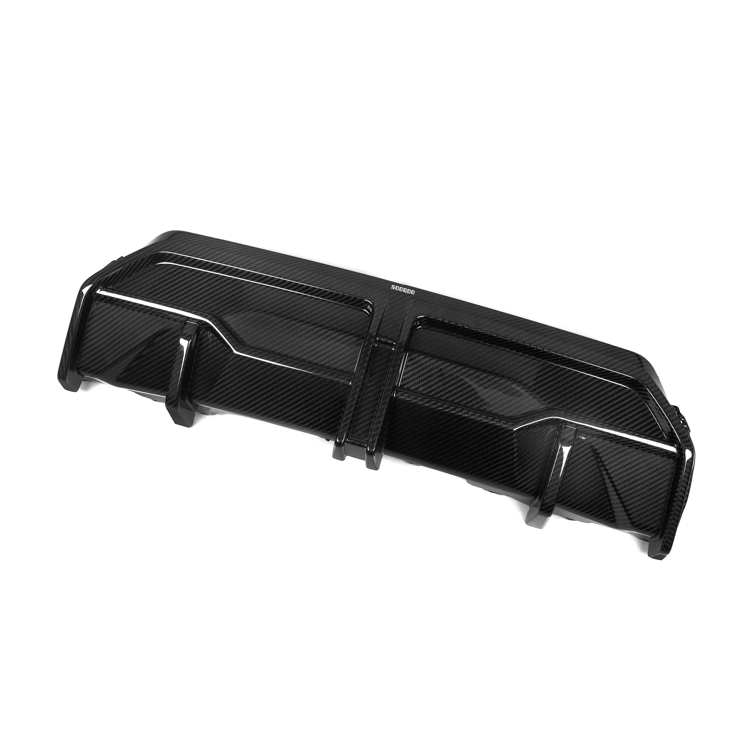 

Good Fitment Pure Carbon Fiber SQ Style Diffuser Without LED Light for BMW 2 Series M240 G42 S-line Coupe 2022+ Rear Diffuser