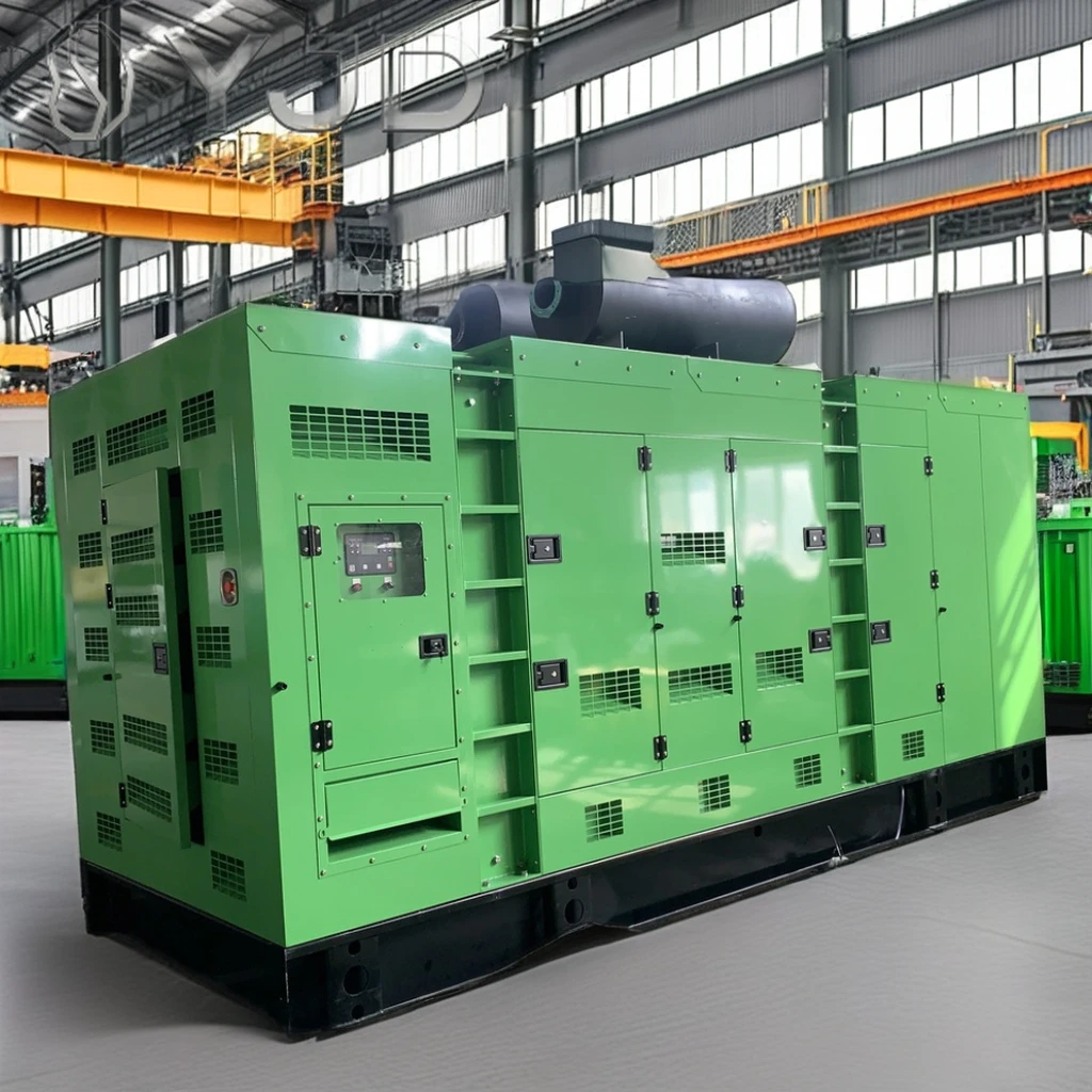 1000KVA 800KW Diesel Generator With Cuins KTA38 Series 380V 400V 1500rpm Featuring Stamford Alternator Leroy Sumer Alternator