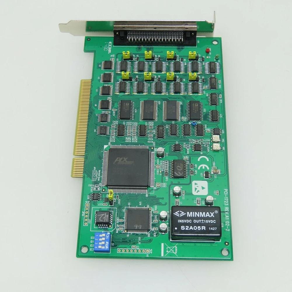 For Advantech PCI-1723 REV.A1 16 Bit 8-Way Analog Output Card Data Capture Card DA Card High Quality Fast Ship