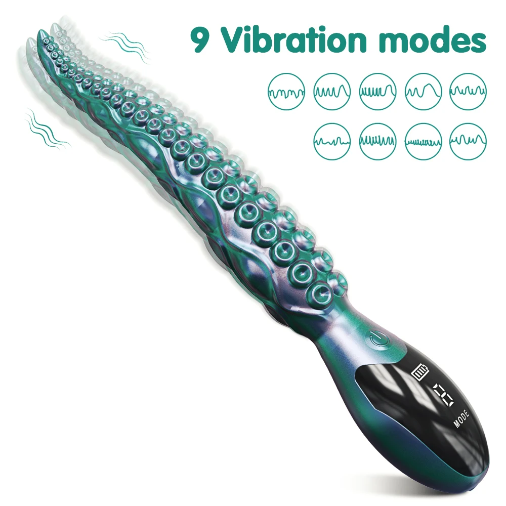 Powerful G-Spot Vibrator Sex Toys Dildos Vibrators Nipple Clitoris Stimulator Dildo Female Masturbation LED Display Sex Toy 18+