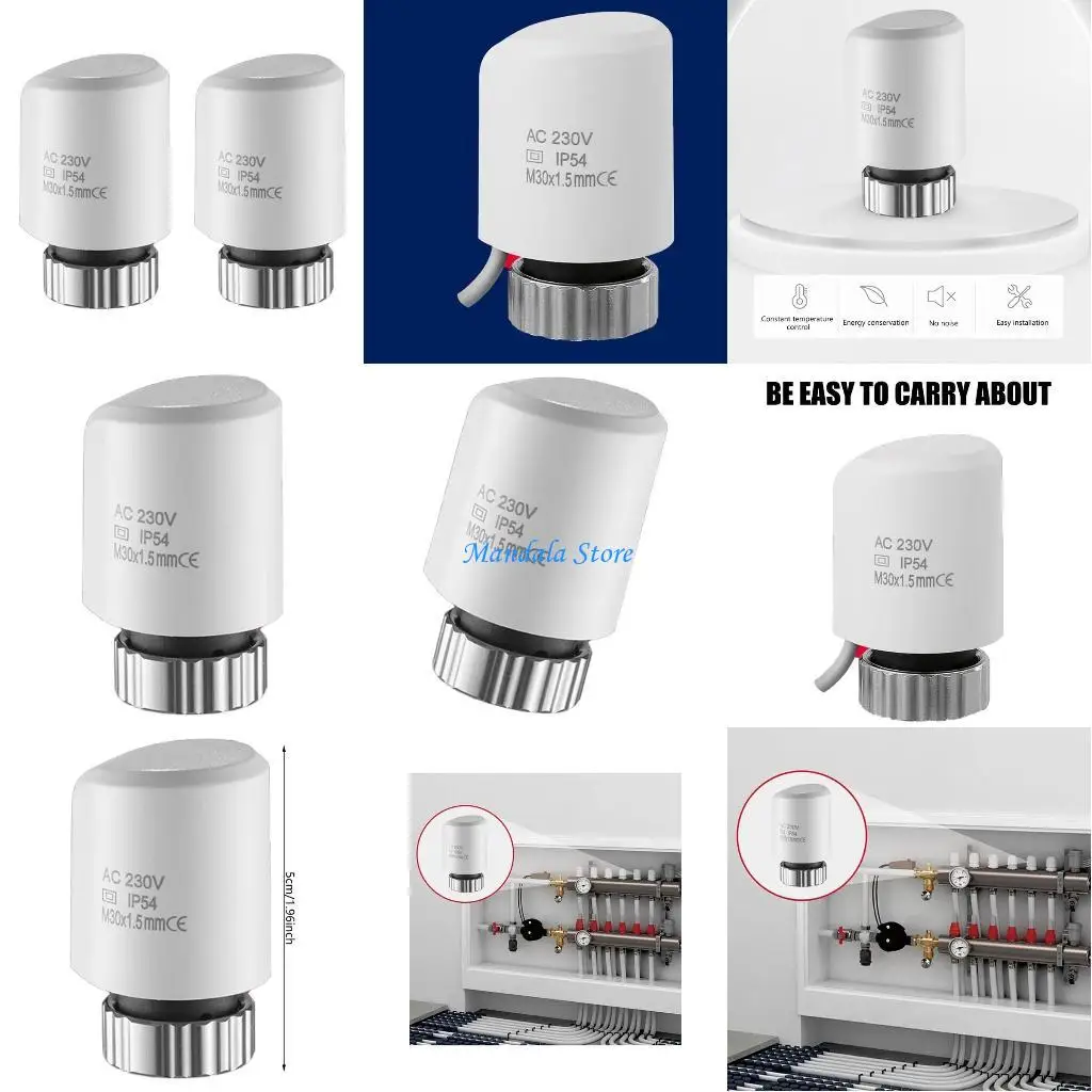 

U2JC Practical Controlled 24V Electric Actuator for Radiants Heating Systems