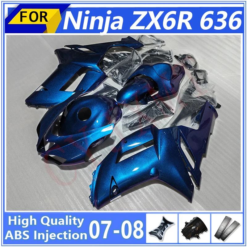 

Chameleon Fairing Kit for KAWASAKI Ninja ZX6R 636 2007 2008 Motorcycle Fairings Parts Ninja636 ZX6R636 07 08 Bodywork Cowl Shell