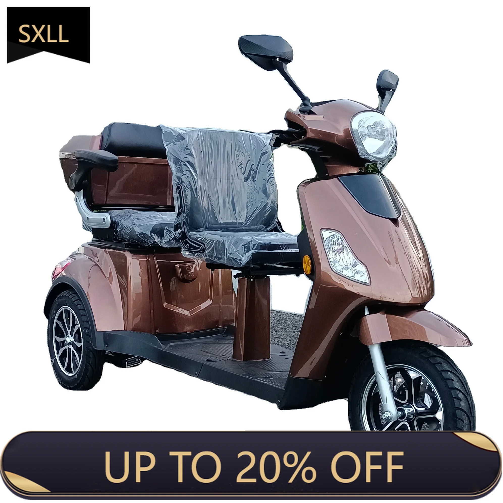 

SXLL Durable Hot Sale New Product 650W 60V/72v Adult Latest Tricycle Electric Tricycle
