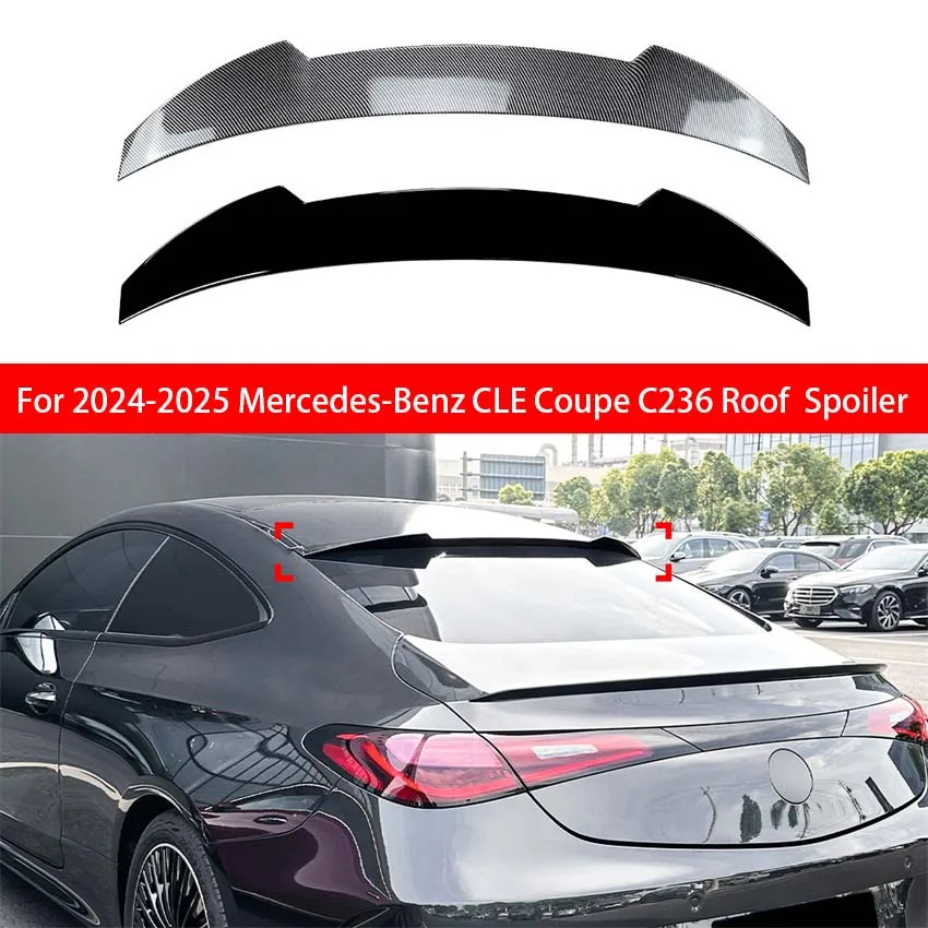 

For 2024-2025 Mercedes-Benz CLE Coupe C236 CLE260 CLE300 CLE450 Rear Roof Window Trunk Lid Spoiler Wing Car Tuning Accessories