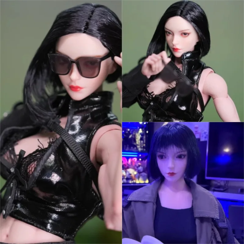 

YMTOYS 1/6 YMT106 Eye Moving Asian Xiao Zhao Красивая женская модель резьбы по голове для 12-дюймовой PH белой кожи Фигурки тела
