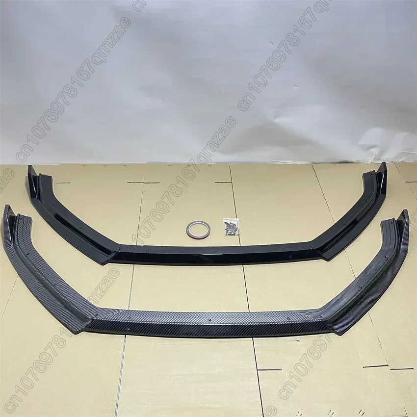 VW 폴로 MK5 6R 표준 Pre-Facelift 2009-2013 Pcs 앞 범퍼 립 스포일러 스플리터 디퓨저 분리기 바디 키트 글로스 블랙 썸네일 5