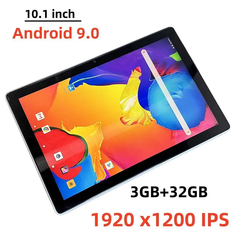 

F8 10.1" Android 9.0 Tablet PC MT8163 Quad Core 3GB RAM 32GB ROM 1920 x1200 IPS WIFI Blue-tooth 4.2