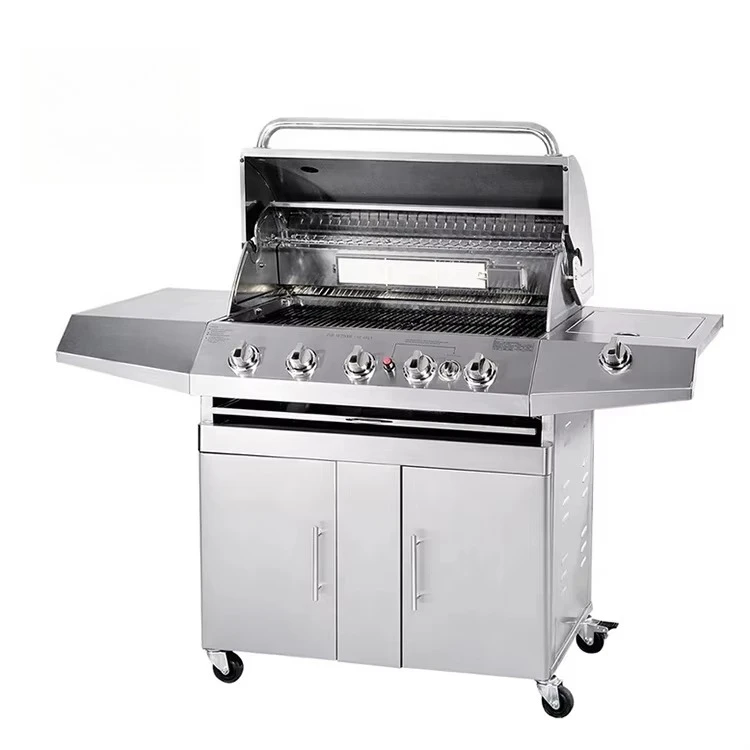 Wholesale Smokeless Barbecue Stainless Steel Outdoor BBQ Gas Grill burner Churrasqueira Inox Grill De Gas