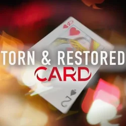 2025 New Arrivals Torn&Restored Card Close Up Magia Illusions Street Magic Props Gimmicks Illusios  Magic Trick Profesional Fun