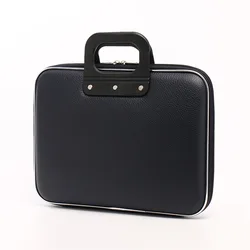 Insurance Official Document Exhibition Business Package Conference Hard Shell Waterproof Handheld Laptop Tablet Bag