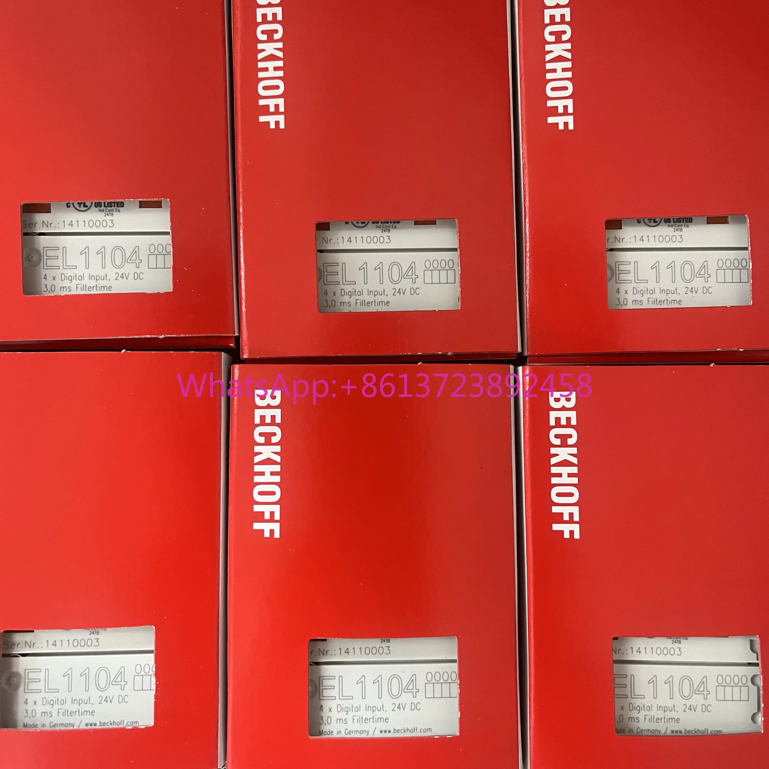 

New BECKHOFF EL1104 EL1004 EL2004 EL4004 EL3054