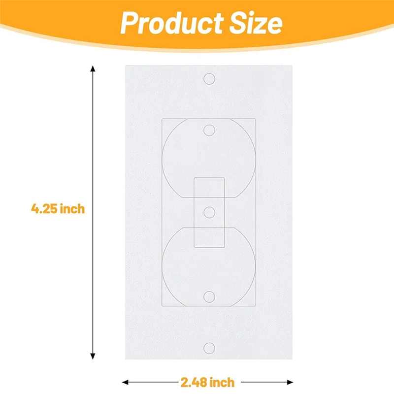 A44F-изоляторы выхода, противоударные герметики, 100 шт. изоляционные прокладки для электрических розеток, прокладка из пенопласта EVA для стены, крышка розетки переключателя