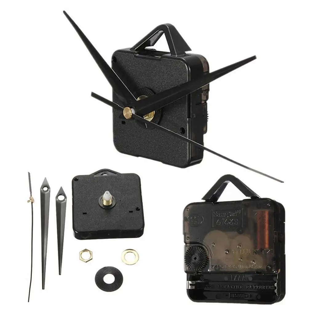 Watch movement / mechanism quartz of hands and parts. Wall clock DIY