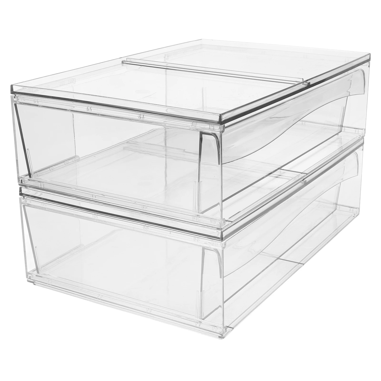 

2 шт., настольная коробка для венинга, ящик для хранения, тип ящика, венайзер, настольный держатель для мелочей, чехол для макияжа, штабелируемый контейнер