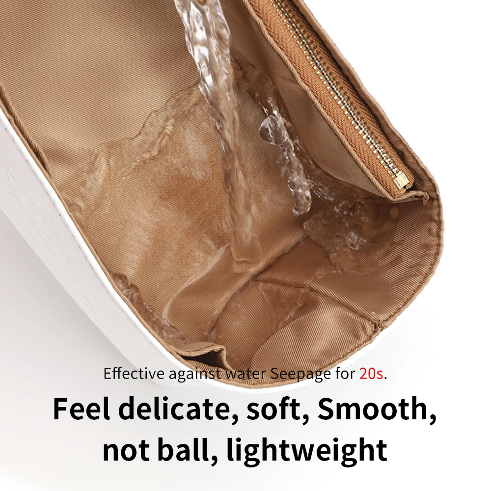 كرازيسميث دوبونت ورقة إدراج مقسم حقيبة كروس حقيبة حزام ل LV Ivy Woc حقيبة يد الداخلية حقيبة تخزين ماكياج المنظم حقيبة #4