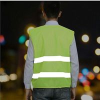 High Visibility Reflective Vest Working Clothes Motorcycle Cycling Sports Outdoor Reflective Safety Clothing Reflective Jacket