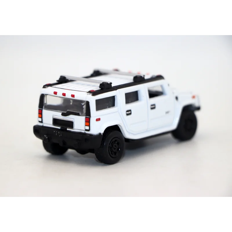 Diecast 1:64 Scale Hummer H2 SUVรถสะสมของเล่นของขวัญของที่ระลึกจอแสดงผลเครื่องประดับ