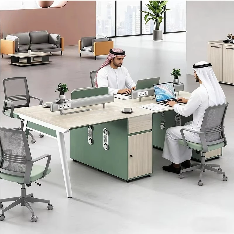 

Customizable Office Table Design with Modular Office Desk Office Partitions Personalized Workstation Desk for Hotels Hospitals