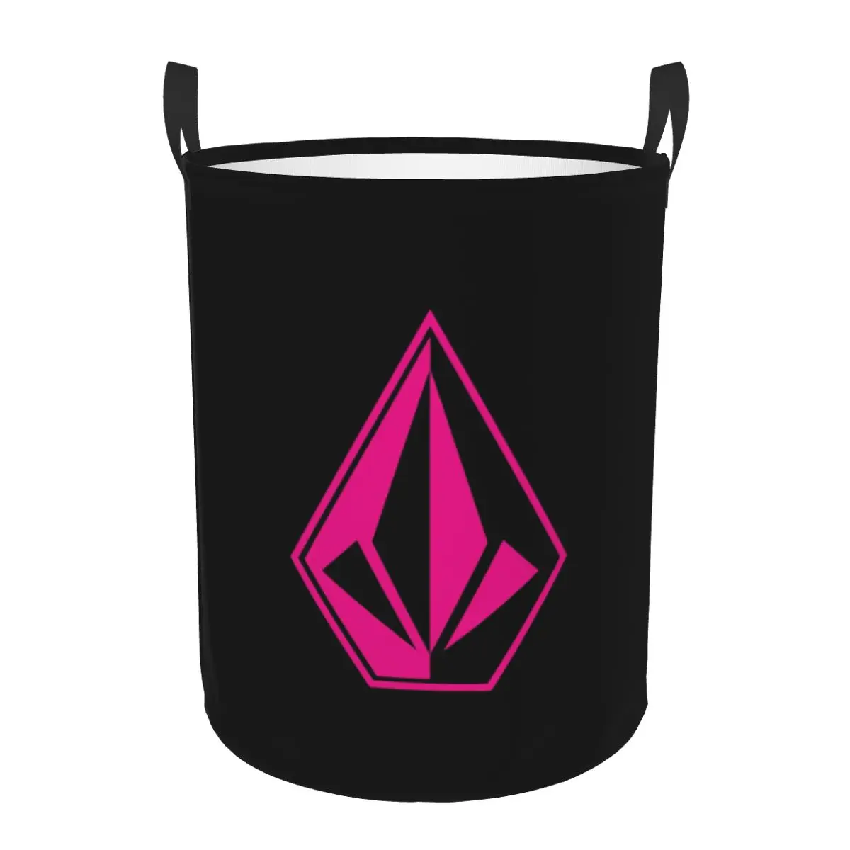 Volcom Logo Folding Laundry Baskets Dirty Clothes Toys Sundries Storage Basket Home Organizer Large Waterproof Box For Home Kids