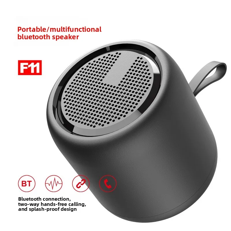 New Bluetooth Speaker Model F11: Outdoor Wireless TWS Mini Subwoofer, Portable Design