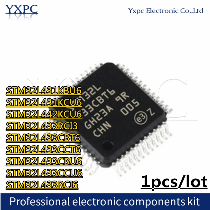 STM32L431KBU6 STM32L431KCU6  STM32L442KCU6 STM32L433RCI3 STM32L433CBT6 STM32L433CCT6 STM32L433CBU6 STM32L433CCU6 STM32L433RCI6